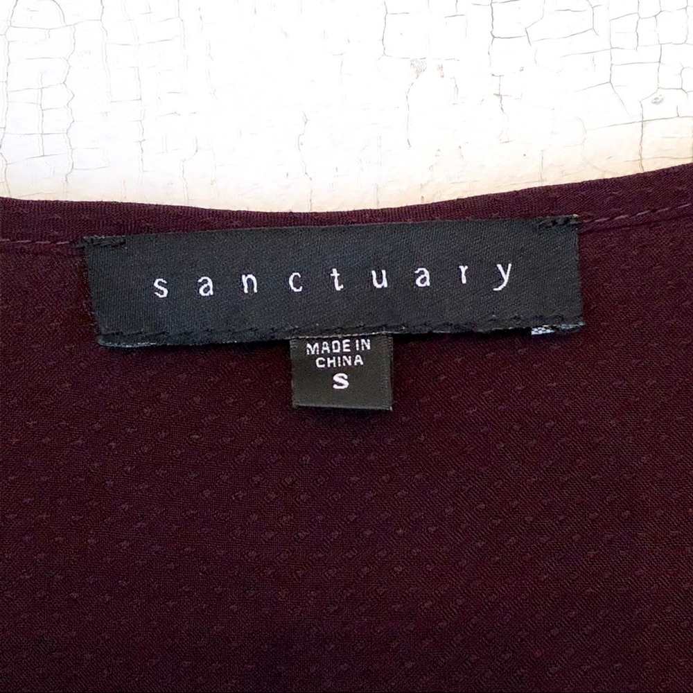 Sanctuary - Scarlett Poet Sleeve Blouse EUC - Picture 5 of 6